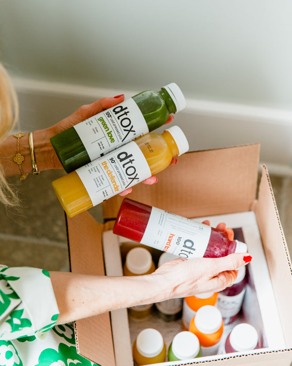 dtox juice build your own custom box cold pressed juice delivered
