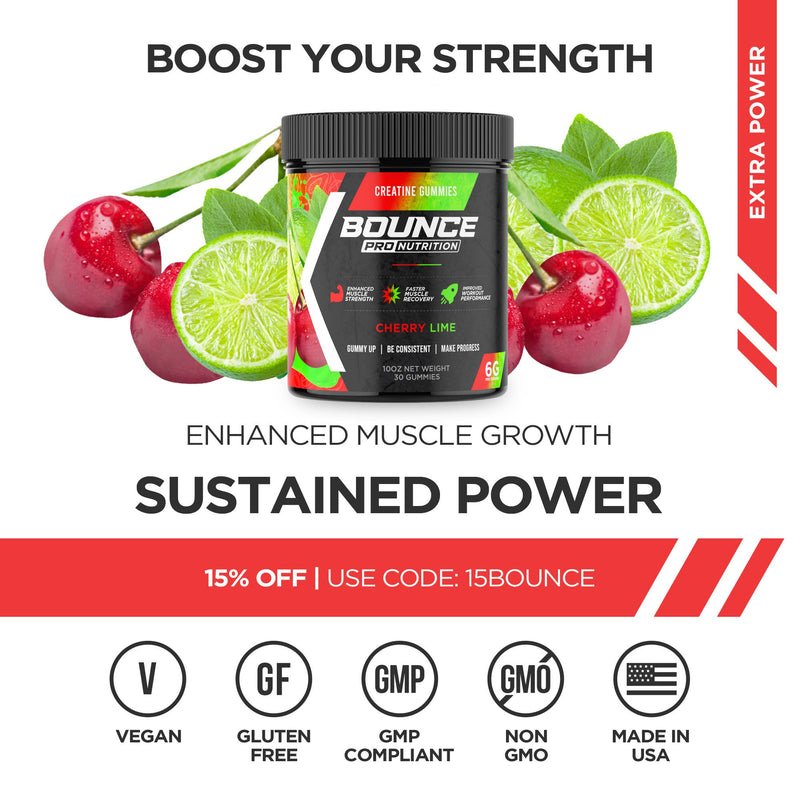 Creatine Gummies - Cherry Lime