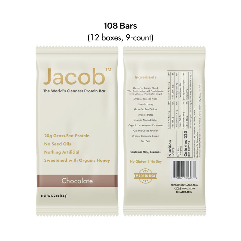 Jacob Protein Bar - Single Bar – dtoxjuice
