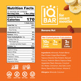 IQBAR Banana Nut | Brain + Body Keto Protein Bars