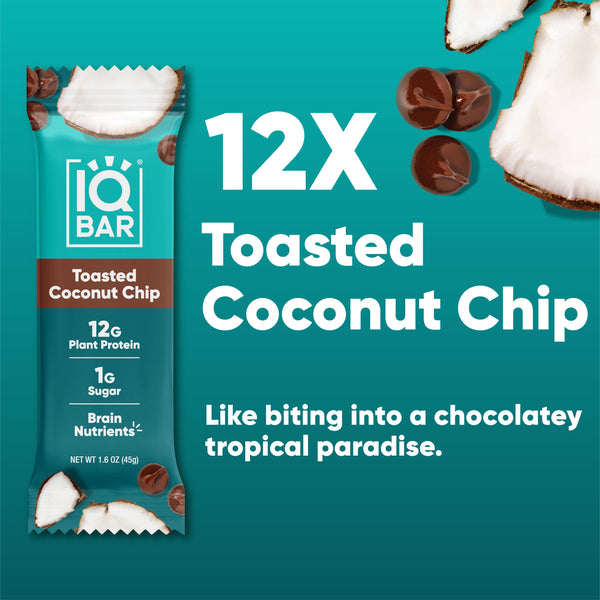 Toasted Coconut Chip | Brain + Body Keto Protein Bars