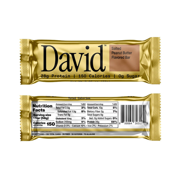 Salted Peanut Butter Protein Bar - Single Bar - 28gr Protein!