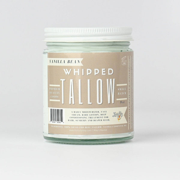 Vanilla Whipped Tallow Moisturizer | 100% Natural Skincare