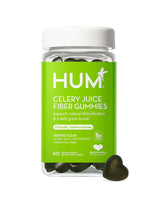 HUM - Celery Juice Fiber Gummies for Added Fiber and Detox