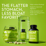 HUM - Flatter Me Capsules for Digestive Health & Bloating Relief