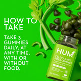 HUM - Celery Juice Fiber Gummies for Added Fiber and Detox