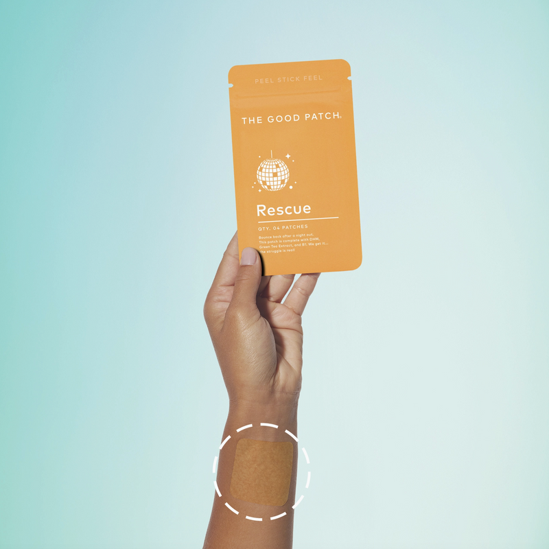 Wellness Fun Patch Good Patch - Rescue Plant-Based Wellness Patch – dtoxjuice